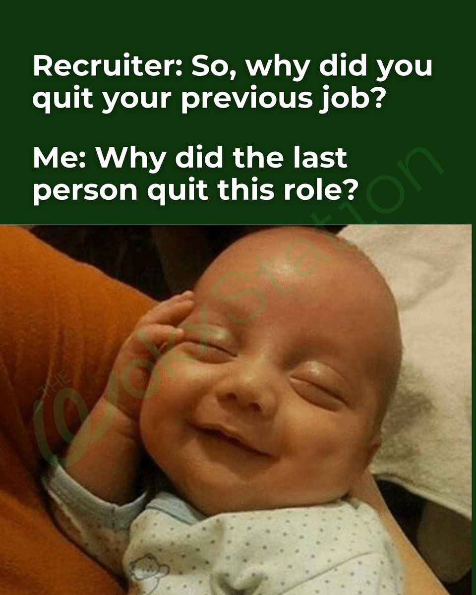 wokxstation's tweet image. Interviews go both ways.
 You’re not just being evaluated — you’re evaluating too.
 Normalize asking questions that protect your peace. 

#WokxStation #CareerHumor #RemoteWorkNigeria #JobSearchTips