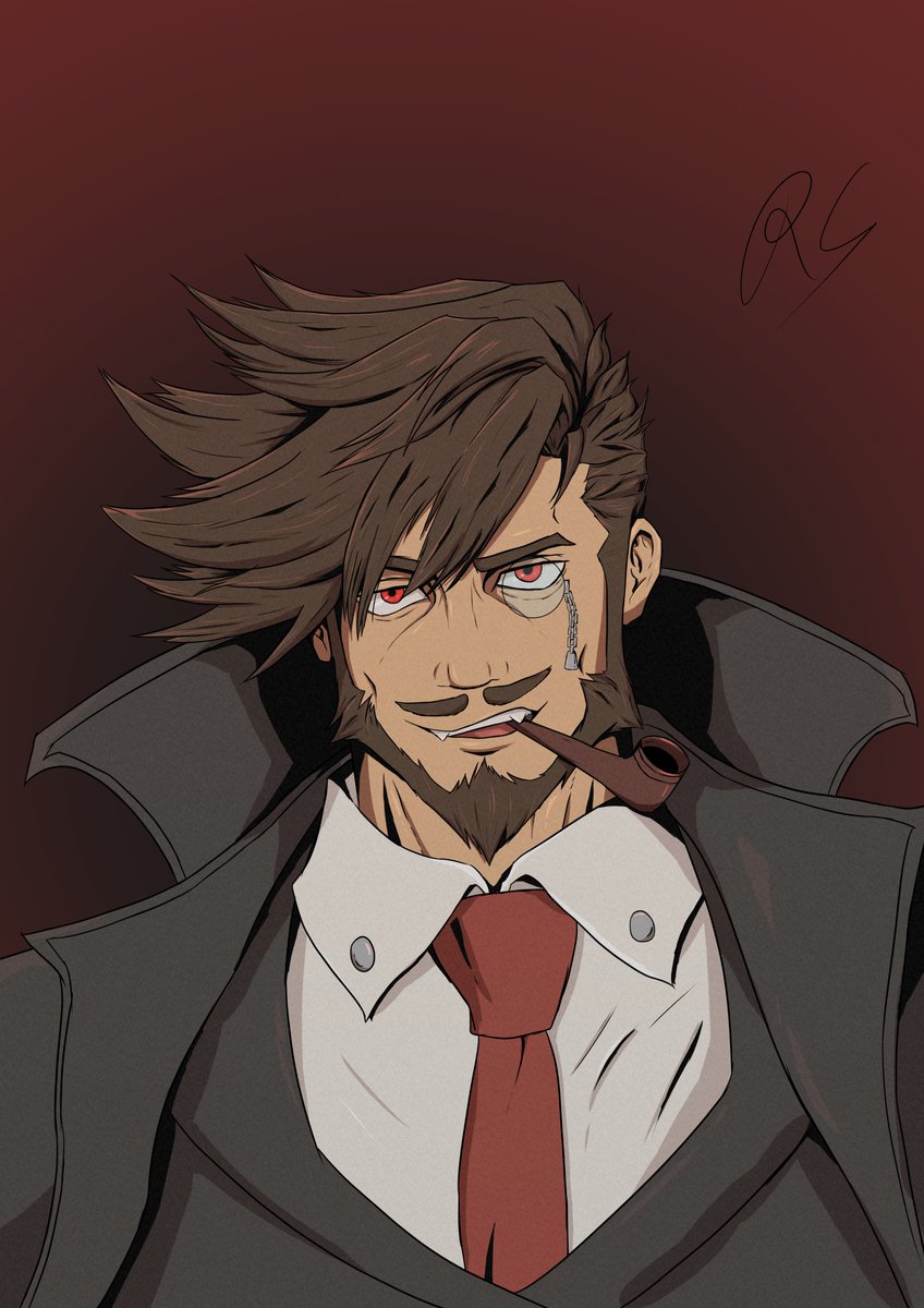 CheeseExploding's tweet image. It's that time of the year again when I draw Slayer from Guilty Gear. Rest in peace, Takaya Hashi. An awesome voice for an awesome character.

#GGST #GuiltyGearStrive #Slayer #HappyHalloween