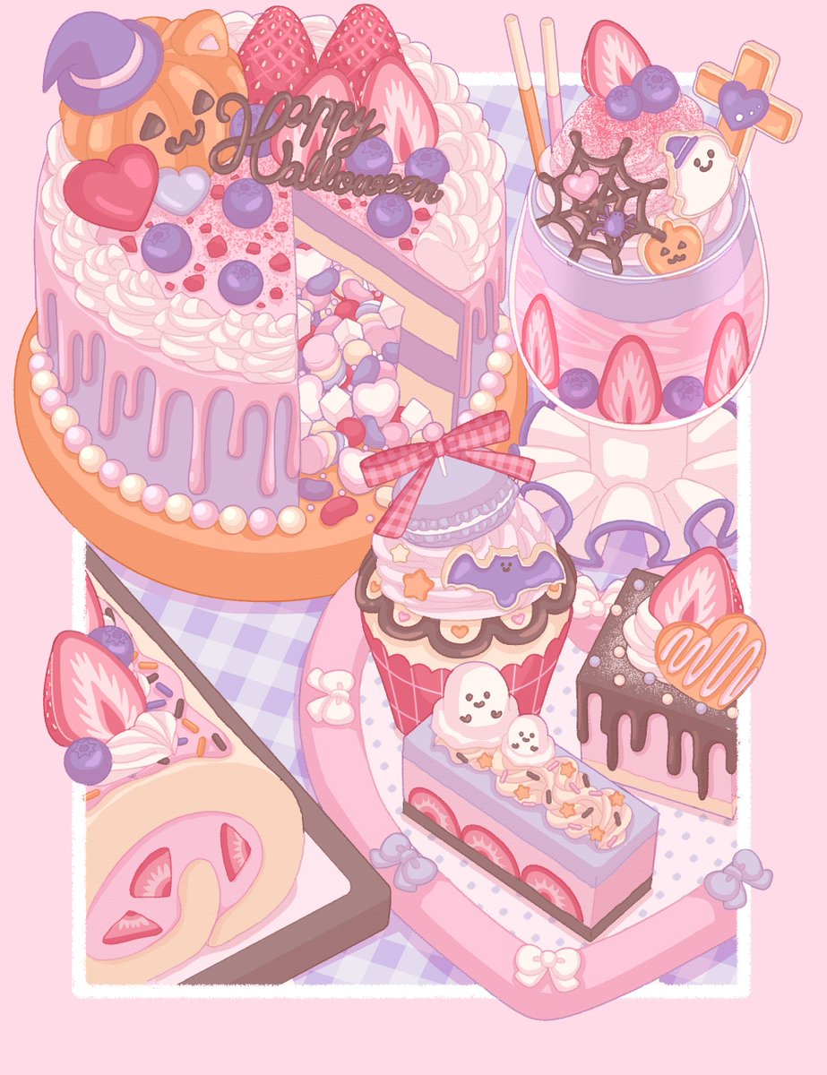 🎃💜🍰👻🧡🦇❤️

#HappyHalloween