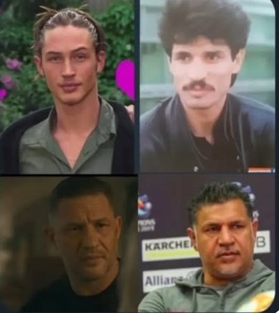 pariipar00's tweet image. کی فکرشو میکرد تام هاردی و علی دایی
تو میانسالی انقدر شبیه هم بشن😑🫠🫠