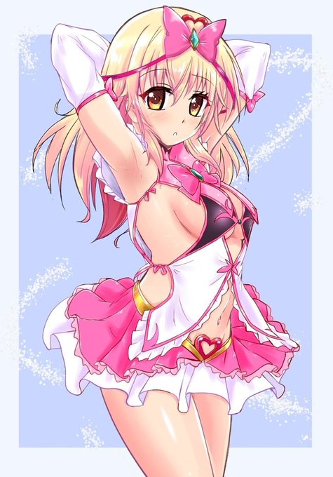 発売まで残り一月切ったフェアリーブレイクより、フェアリーシルクを新コスで。正面から見ると気づきにくいが側面の露出がヤバい。 