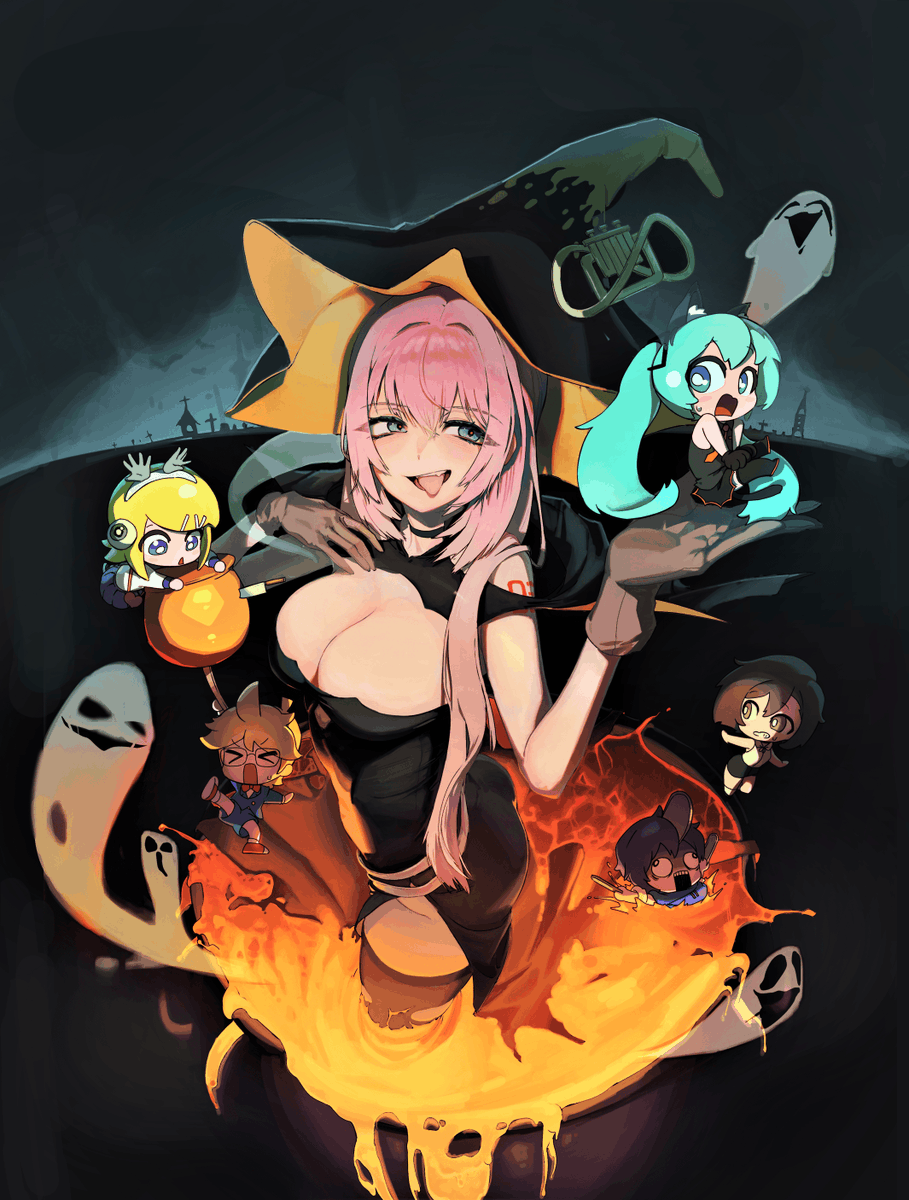 #巡音ルカ #Halloween