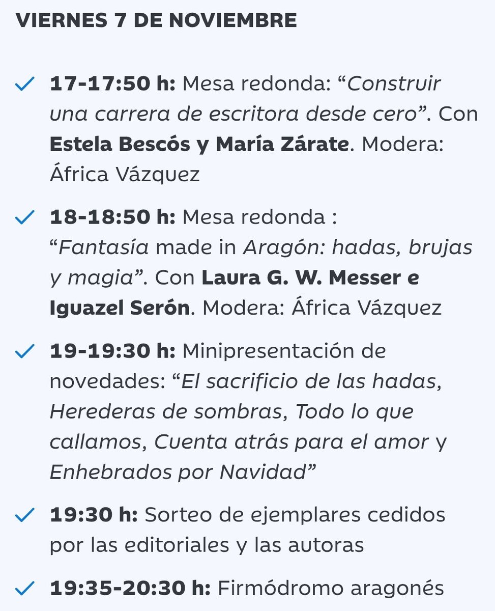 estelabescos_'s tweet image. 📢 ZARAGOZA 📢
Si os gusta la literatura juvenil, ¡el fin de semana que viene tenéis un planazo! Estaremos varias autoras dando charlas de lo más interesantes y firmando.

¡Yo os veo el VIERNES 7 A LAS 17h para hablar de cómo crear una carrera de escritora con María Zárate! 🥰