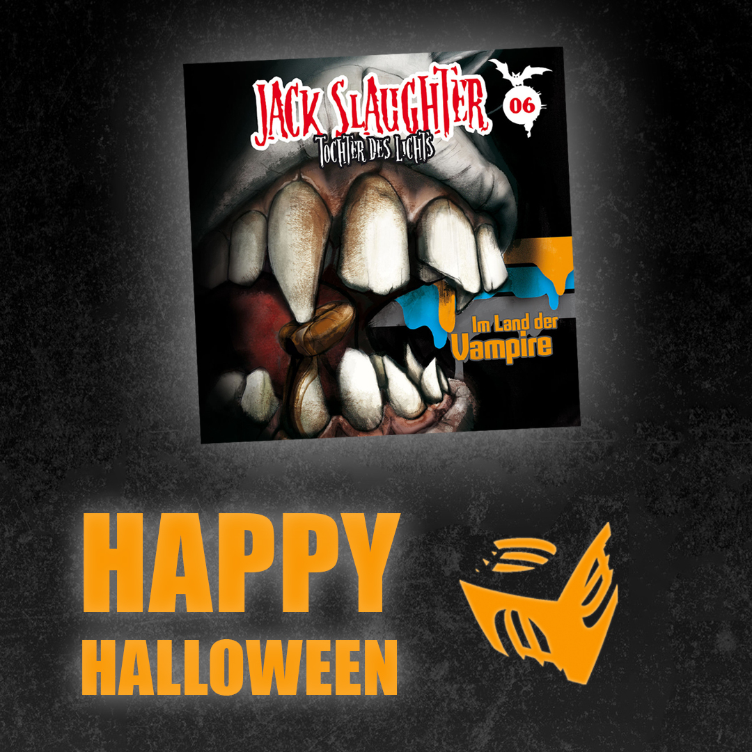 Happy Halloween! 🎃 Unser folgenreicher und schaurig-schräger Hörspieltipp: „Im Land der Vampire“ von der Tochter des Lichts: JACK SLAUGHTER! 🧛🎧👻 Zu finden in unser Halloween-Playlist ➡️ linktr.ee/folgenreich
#halloween #jackslaughter #tochterdeslichts #hörspiel #hörbuch