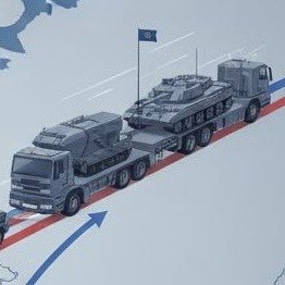 Единственная техника на картинке, идущая на восток (вроде бы)

Генералы, осуществляющие командование из северной Африки – тоже весьма потешны