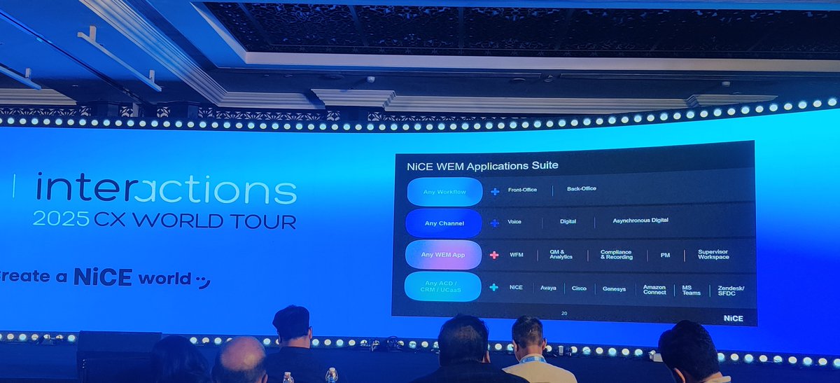 usharmaa999's tweet photo. The heart of Workforce . tech Spotlight by Nadia Younan
@NiCELtd
#CXWorldTour
#NiCEiMumbai
#CreateNiCEWorld https://t.co/IakFMQu7A9