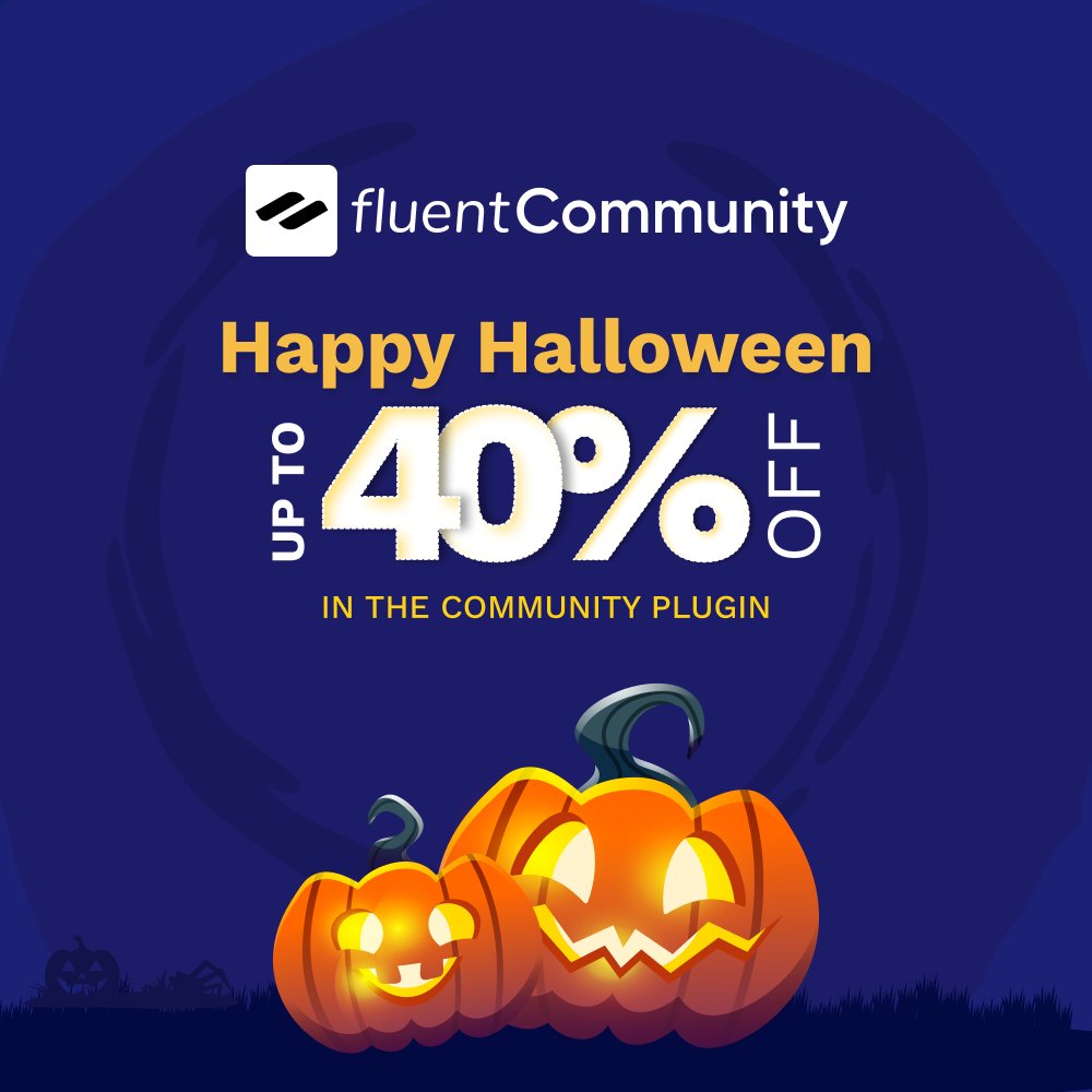 FluentCommunity's tweet image. Happy Halloween from the FluentCommunity team! 👻

May your ideas brew like magic potions and your community glow brighter than a jack-o’-lantern! 💬✨

Stay creative, stay connected, and have a frightfully fun Halloween! 🕸️

#FluentCommunity #Halloween2025