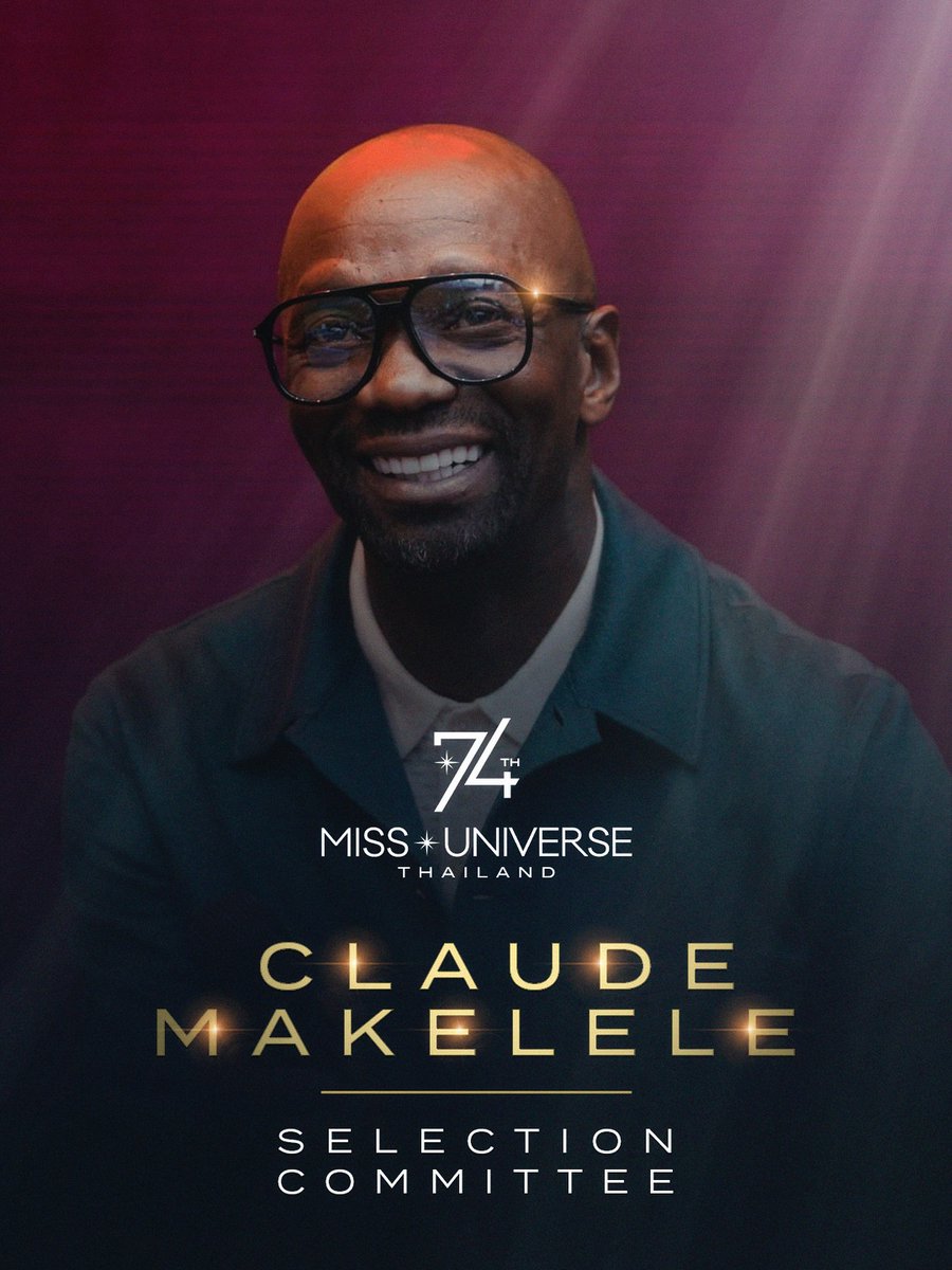 كلود ماكيليلي ينضم إلى لجنة تحكيم مسابقة ملكة جمال الكون 2025. (إكس) 