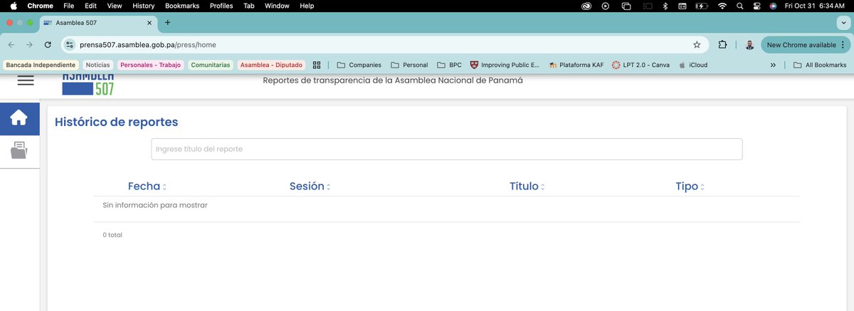 LuchoDuke's tweet image. Los discursos de transparencia suenan bonito, pero necesitamos hechos. Hago un llamado contundente al presidente de la @asambleapa, el diputado @jherrerahd para que se suba el listado de las votaciones de los diputados en la página web de la Asamblea que se encuentra en blanco.…
