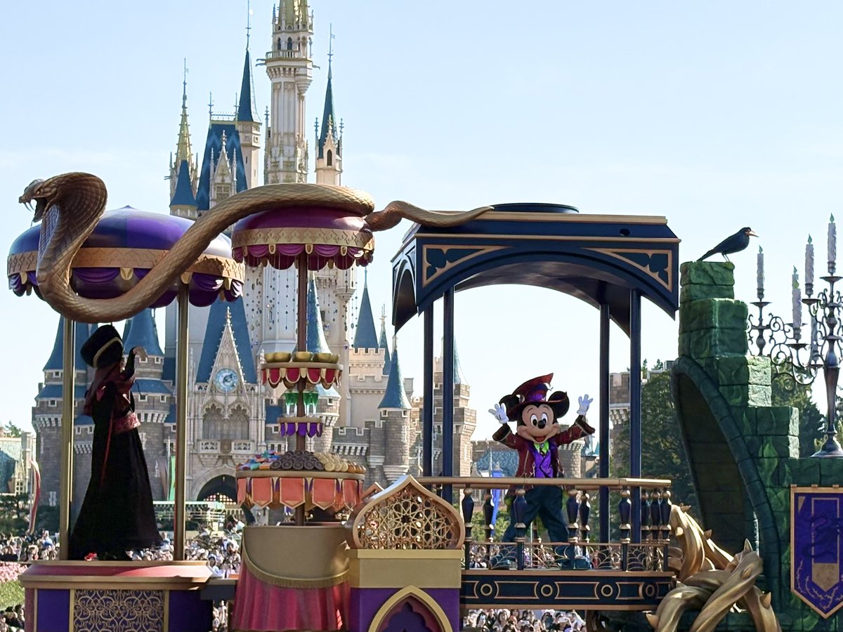 le___anciel's tweet image. HAPPY HALLOWEEN👻🎃✨

昨日は久しぶりのディズニー🏰
念願のフレンジーも見られて、文字通り熱狂した！❤️‍🔥