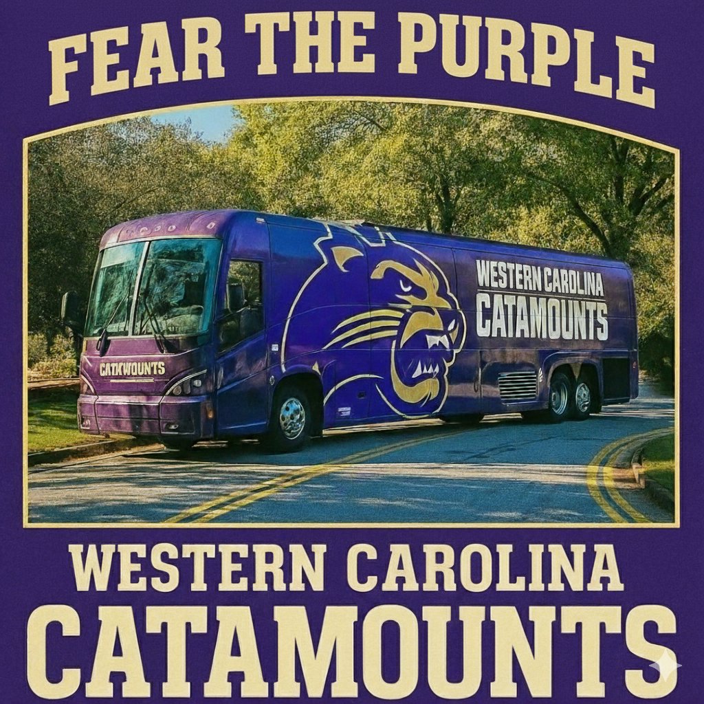 gussanez's tweet photo. "HOW ABOUT THEM CATS!"
5 STRAIGHT WINS!!!
THAT BUS IS CARRYING FIRE, PASSION, AND AN UNSTOPPABLE FIERCE WILL TO WIN!!!
BUILT ON GRIT AND A RELENTLESS DRIVE!!! CHATTANOOGA IS JUST A STOP ON THE WAY TO OUR DESTINY!!!
@CatamountsFB
#CATSW1N
#DIVINEPLAN
#NOEXCUSES https://t.co/KMyxonQDcL