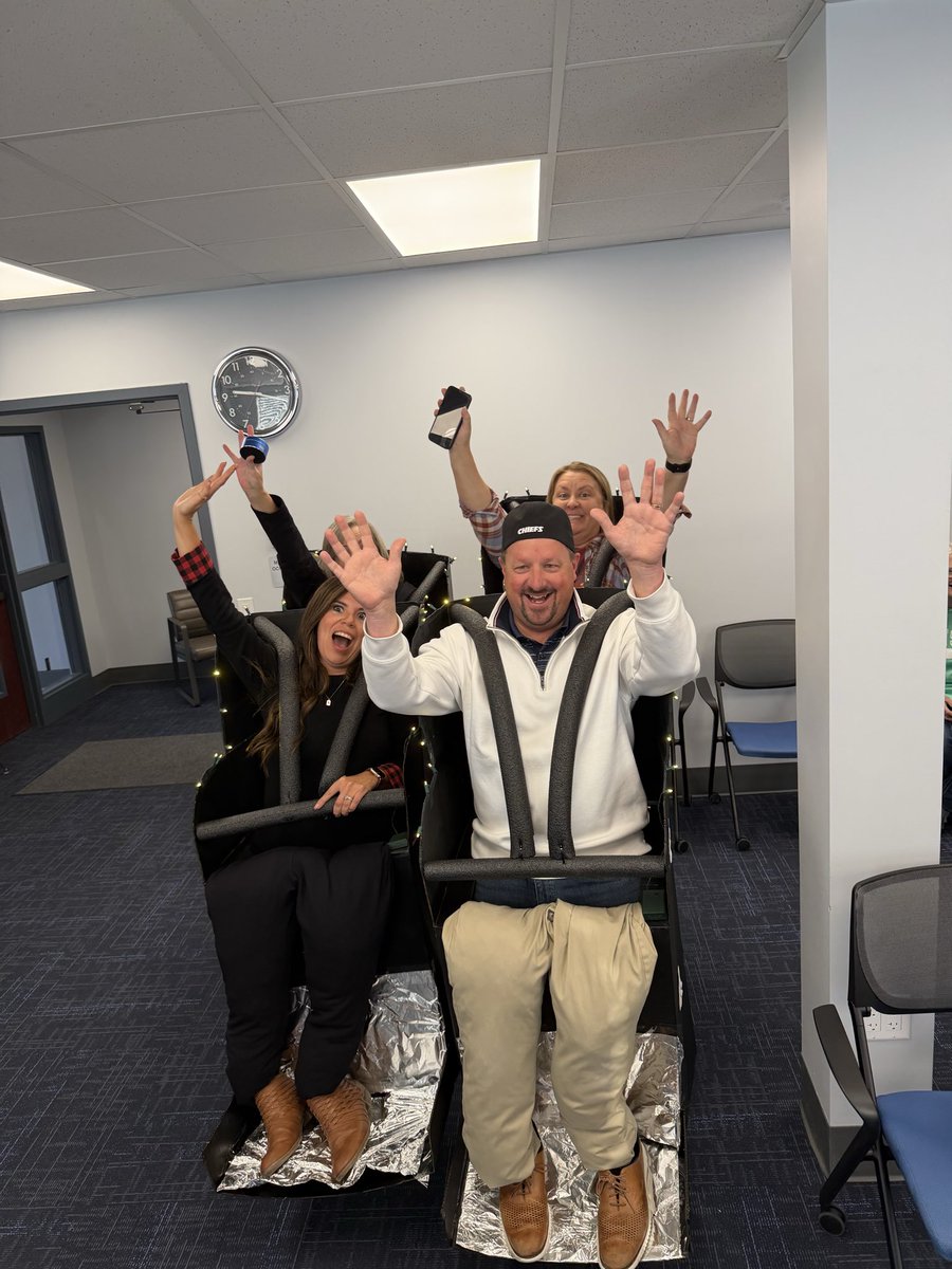 alma_henry's tweet photo. 🎢 Leadership is full of ups and downs… but this ride took us straight to 1st place Most Creative!
Hands up for the coordinator of the chaos that made it come to life — your KASB thrill-seekers turned roller coaster crew. 🙌🏼🎡
#WorkHalloween #LeadershipOnARoll #BestRideEver https://t.co/BuU9llb533