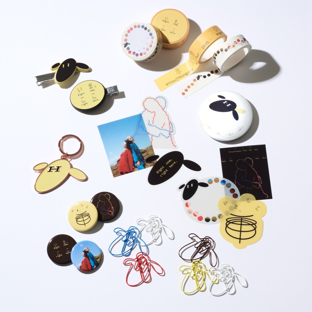 Goods info] #羊文学 online storeにて 『いま、ここ(Right now, right