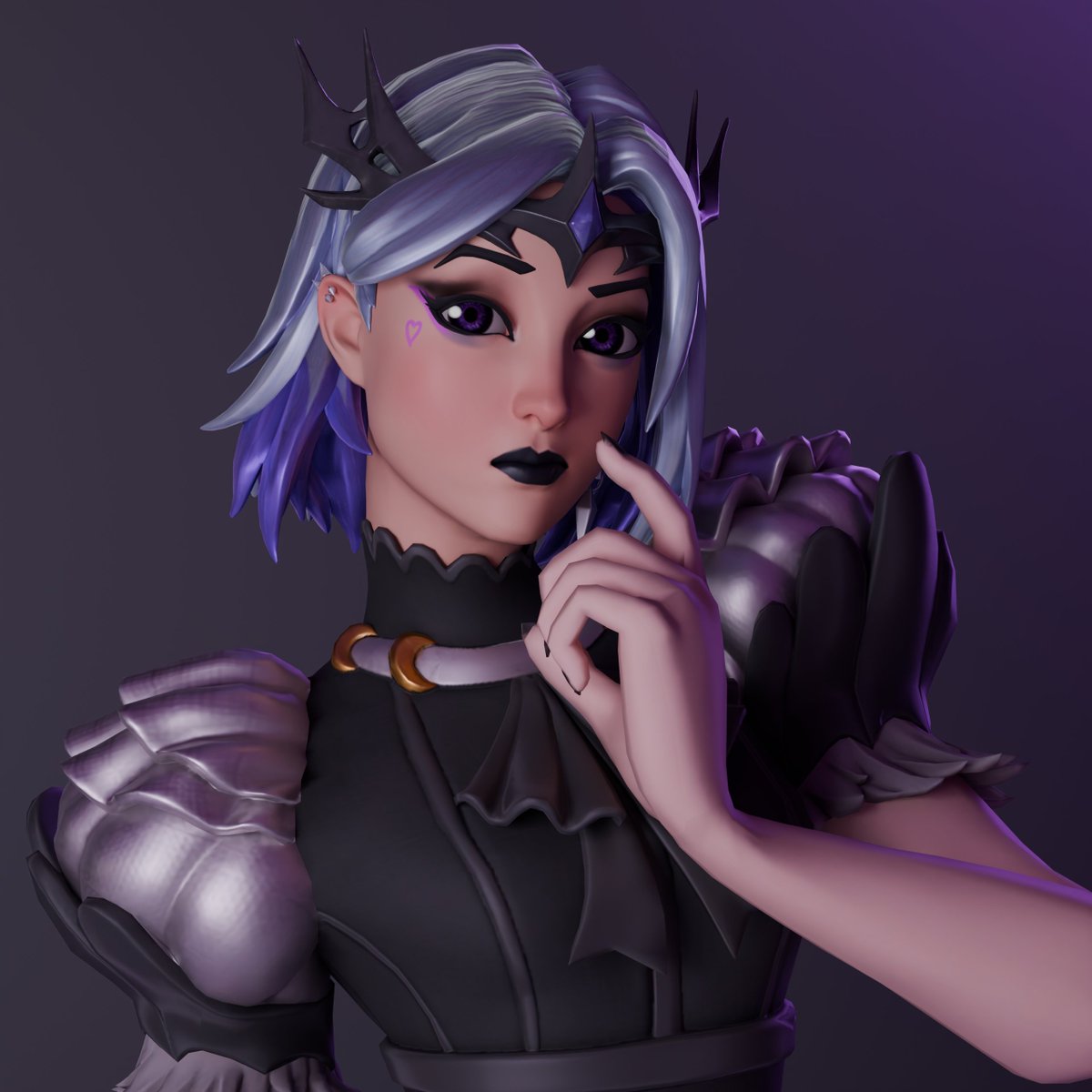 Persephone also had the same idea 👀💜

#Fortnite #FortniteArt