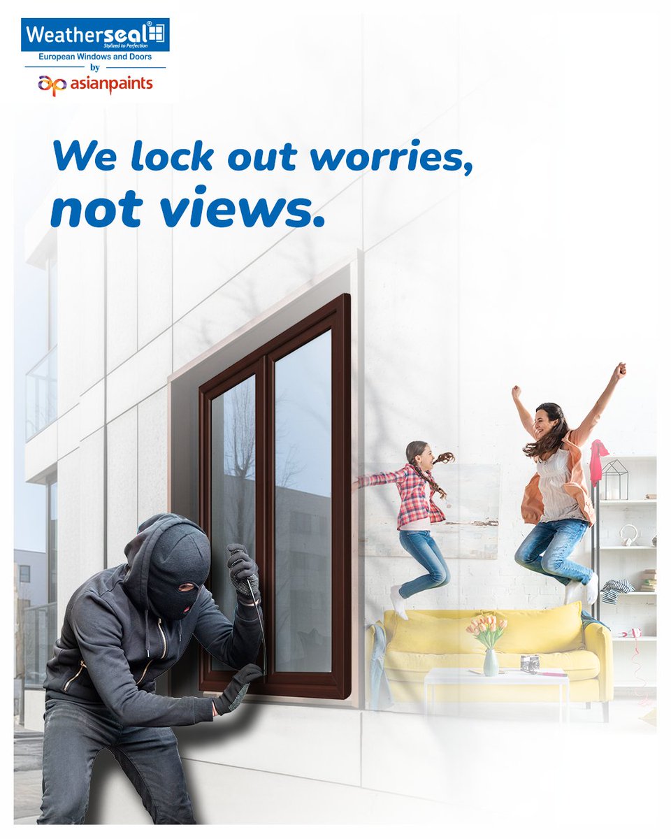 weathersealin's tweet photo. Peace of mind isn’t a luxury — it’s what every home deserves. And that’s exactly what our windows are built for.

#SecureWindows #WeathersealByAsianPaints #Weatherseal #AsianPaints #WindowsAndDoors #SafeHomes https://t.co/9fxORxppwS