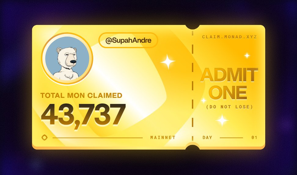 Thank you <a href="/monad/">Monad</a> + <a href="/sappyseals/">SAPPY</a> and <a href="/ChimpersHQ/">Chimpers</a>