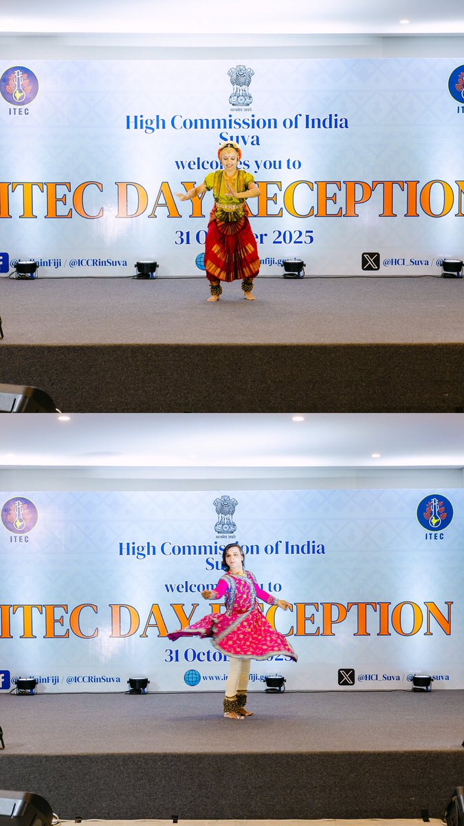 Partnerships for Progress 🇮🇳🇫🇯 🇰🇮 🇹🇴 🇹🇻

<a href="/HCI_Suva/">India in Fiji</a> celebrated the ITEC Day at Suva today. The event was attended by several ITEC alumni drawn from different Ministries of the <a href="/FijiGovernment/">Fiji Government</a>, provincial administrations, autonomous bodies, and private sector. 

Chief Guest Hon'ble