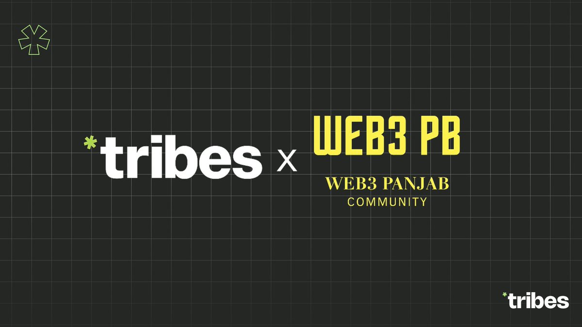 IRL collabs. On-chain presence.

 <a href="/tribes_astrix/">*tribes</a>  x <a href="/Web3Panjab/">Web3 Panjab Community</a>  turning community into coordination.