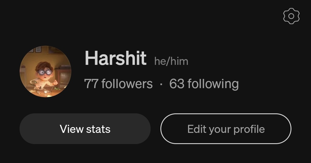 Harshit Khosla (@harry_the_nerd) on Twitter photo The last post I published on medium was in May...if I start writing again in November, can I hit the 100 mark? The last post I published on medium was in May...if I start writing again in November, can I hit the 100 mark?