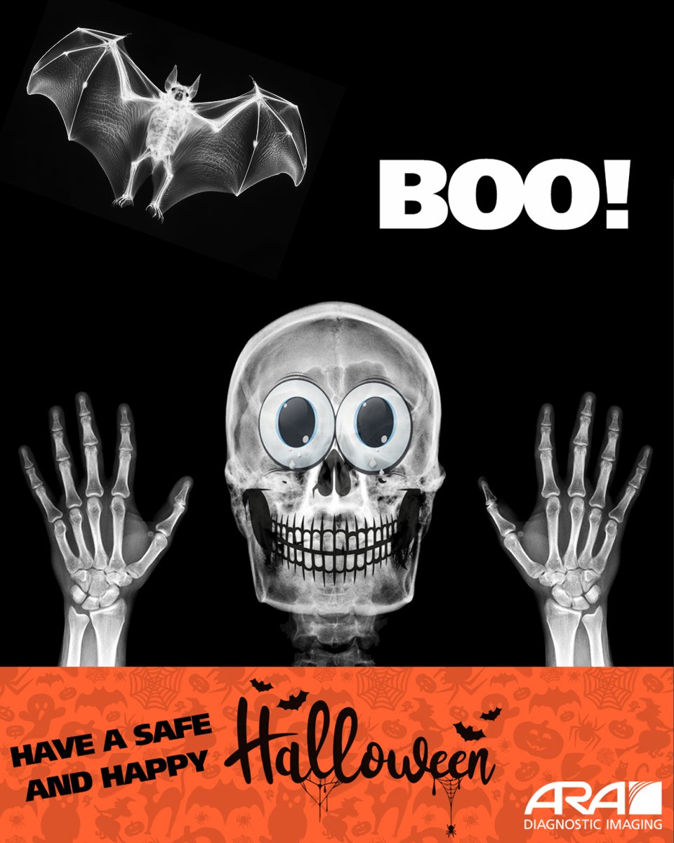 👻 We’ve been working the graveyard shift and just wanted to say…
Bone Appétit &amp; Happy Halloween from your friends at ARA!

This spooky season, remember . . . we see right through you!

Wishing all our patients and referring providers a day filled with treats, not tricks! 💀
