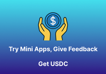 0xminiapps's tweet photo. New apps listed on Feedback @world_chain_ mini app, 

Try the listed apps, leave your experience, suggestions or Feedback for the app and you can win USDC. https://t.co/8ZDlIfukeL