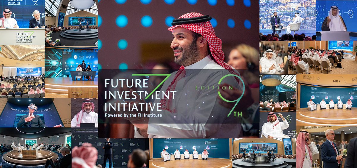 اختُتمت أعمال مؤتمر مبادرة مستقبل الاستثمار في نسخته التاسعة، بعد أيامٍ حافلة باللقاءات البناءة والرؤى الملهمة والتجارب العالمية، جسّدت رؤية المملكة بقيادة #خادم_الحرمين_الشريفين وسمو #ولي_العهد -يحفظهما الله- في جعل بلادنا الغالية منارةً عالمية تستشرف مستقبل الاستثمار والتنمية،
