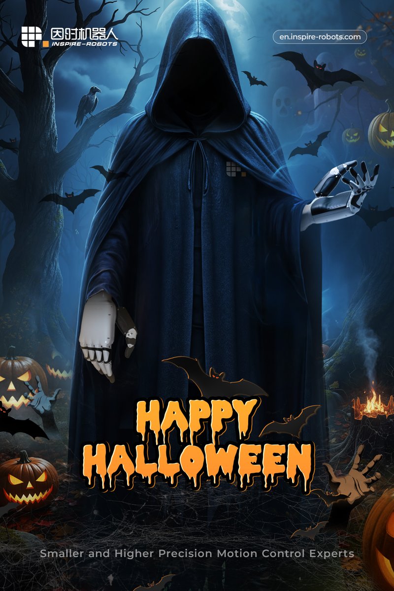Inspire_robots's tweet image. Boo!Are you ready to get spooky?Spooky Season is Upon Us! 🎃