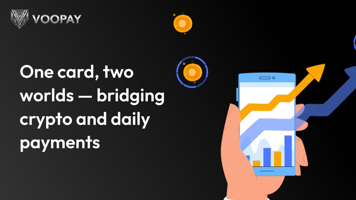 VooPay_VOO's tweet image. 💳🌍 Say goodbye to crypto complexities! 

The VooPay Digital Asset Card makes using cryptocurrencies as easy as swiping your card. 

Shop anywhere, anytime with your digital assets seamlessly integrated into daily life! 

#VooPay #CryptoMadeEasy #Web3