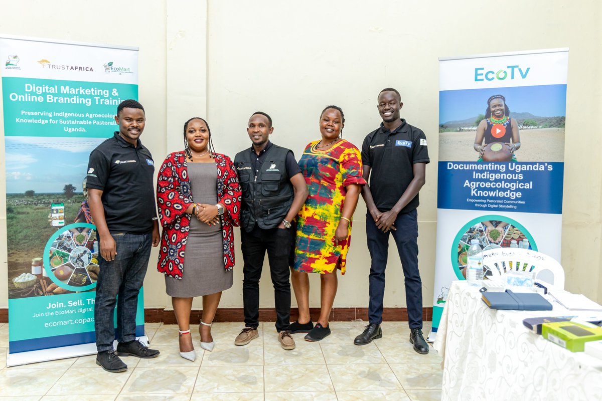 copacso's tweet photo. Trainings culminate in EcoTV, showcasing indigenous knowledge via storytelling. Also launching EcoMart, enabling entrepreneurs to open online shops for their indigenous products. 

@AngelloDevFdn @PeterVardyFdn @IFIPorg @MastercardFdn @UNESCO @WorldBank @CISCO @AgroecologyFund https://t.co/ibvFWYBipi