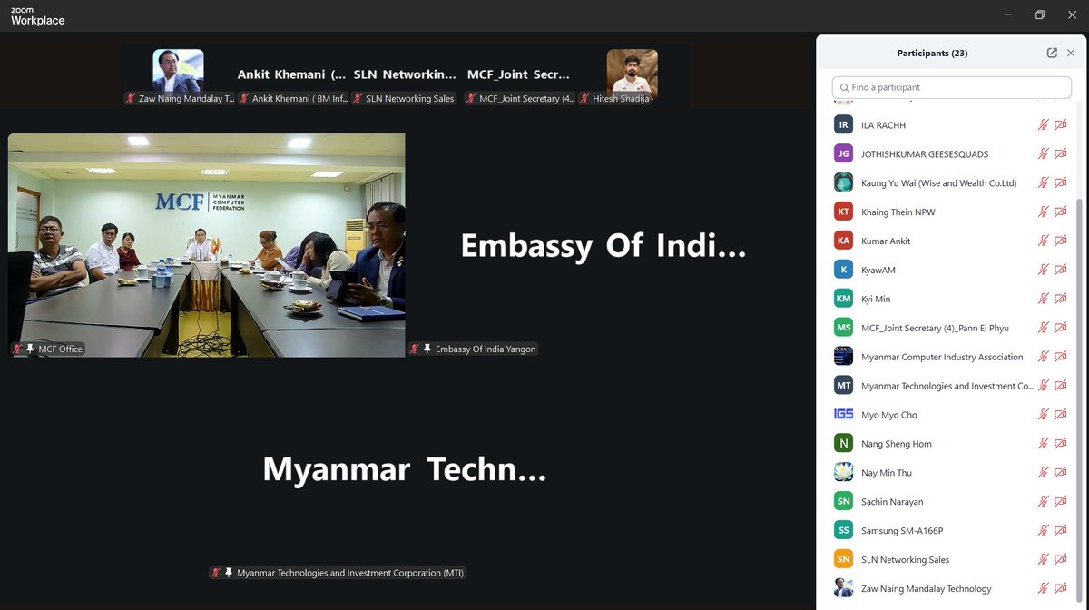 escnewdelhi's tweet image. Strengthening India–Myanmar Tech Ties

#ESCIndia has signed a Memorandum of Understanding (MoU) with the Myanmar Computer Federation - MCF on 31st October 2025, marking a new chapter in advancing cooperation in Electronics, IT, and Emerging Technologies.

#MCFMyanmar #MoUSigning