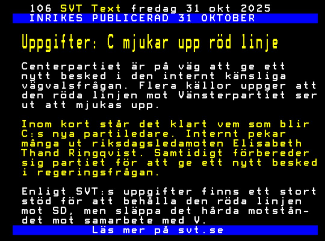 Bra gjort Centern 👏