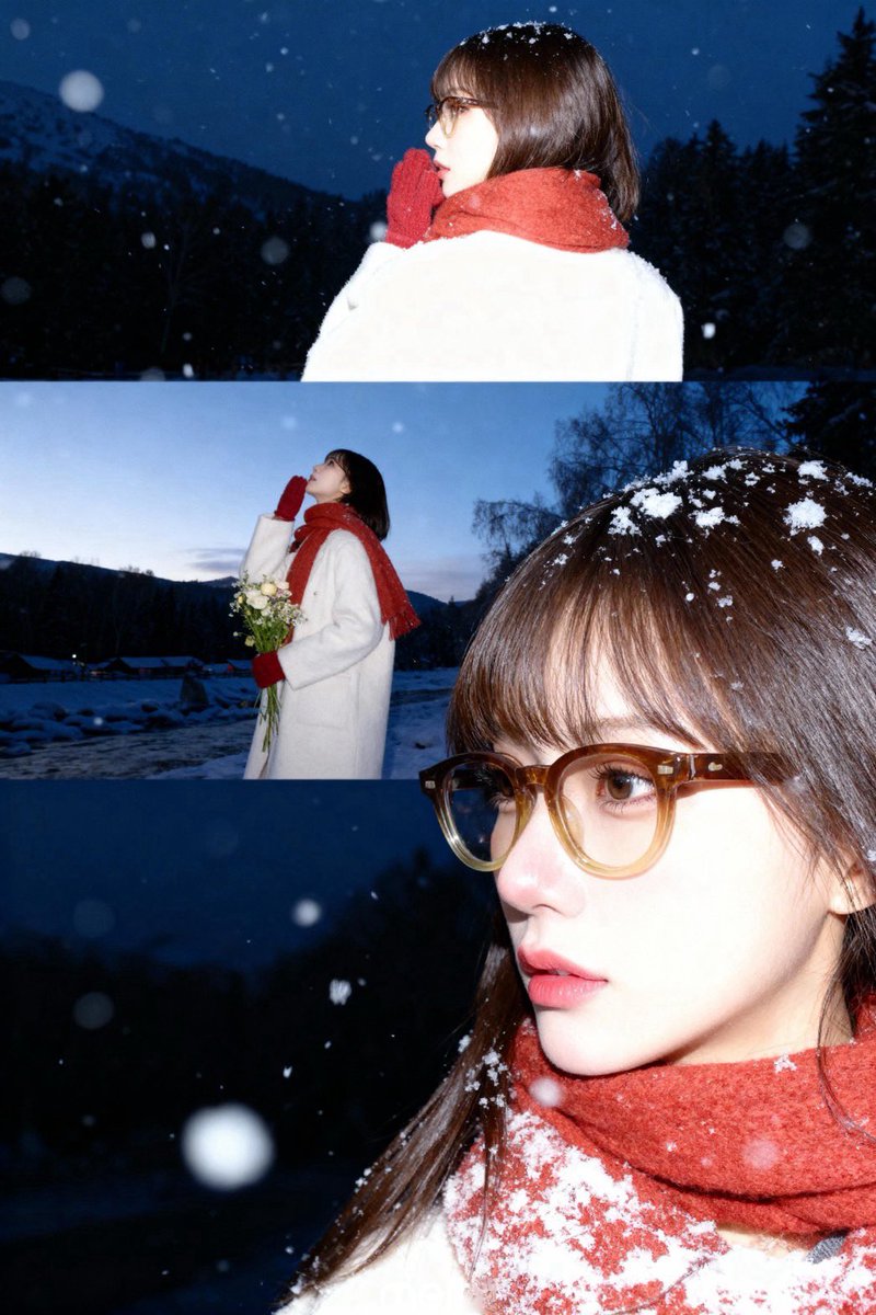 みくりんと雪❄️☃️