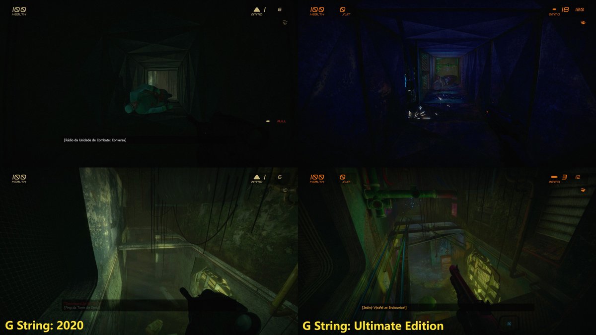 Another week, more progress, still picking up the pieces, long way to go. Happy Halloween! For more frequent updates join us on Discord: discord.gg/fUuDyx7uYe G STRING - STEAM: store.steampowered.com/app/1224600/G_…