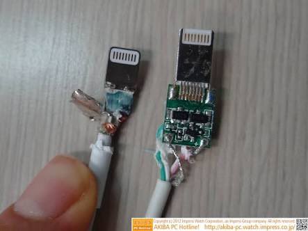 DaTa_jp's tweet image. Apple社がLightningとかいう端子剥き出しのケーブル出した時は正気の沙汰ではないと思ったが……
(または拝金主義主義者め)

昨今の充電ケーブルとかの火災を見てるとケーブル側にチップつけ制御するというアプローチの方が、もしかして正解だったのか……？