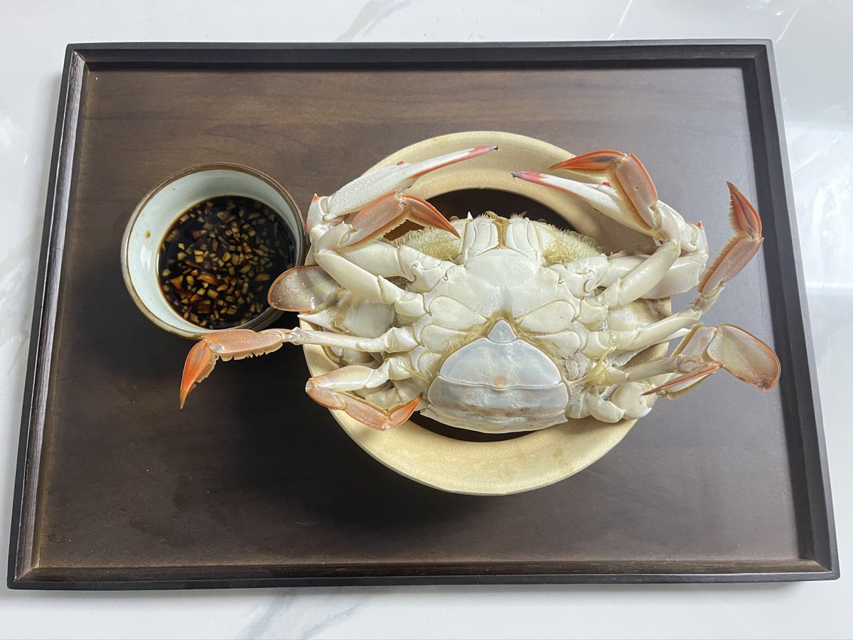 碩大的東中國海槍蟹(梭子蟹)

#今晚的猴飯