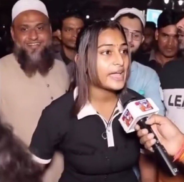 USA is a true democracy and protects people who ask questions. Had it been India the ruling party majoritarian mob would be hunting and baying for her blood as they are doing to this Muslim girl 
#JDVance