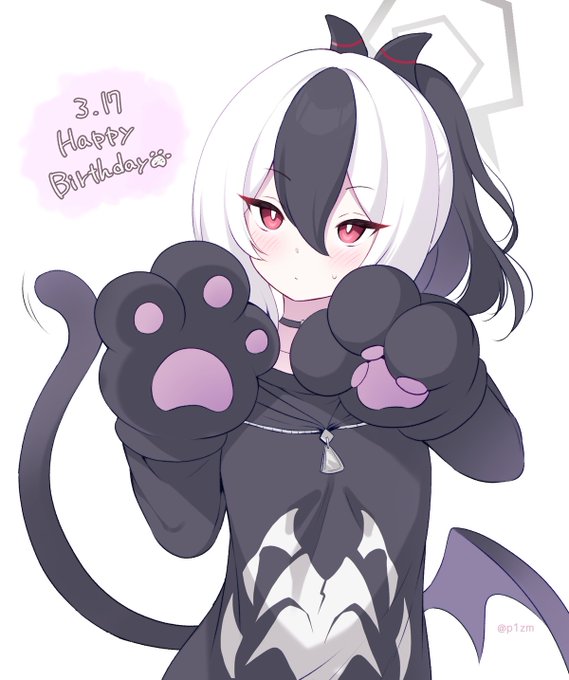 ハロウィンだからカヨコ猫チャンになって～と思ったけど、もう何回もなってもらってたし先生も猫チャンだった ※再掲