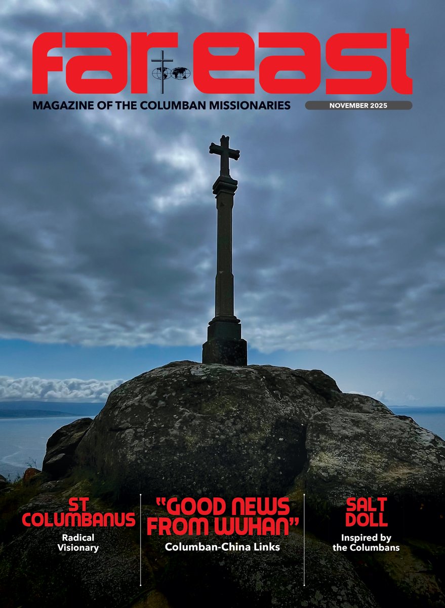 FarEastMagazine's tweet photo. The #November issue of the Far East magazine with special features on St #Columbanus, #pilgrimage, remembering our beloved #dead and a study of the Irish #missionary  diaspora. Please subscribe and support our missionaries in their challenging work! https://t.co/sctYBOk3el https://t.co/XjkRwH9mZw