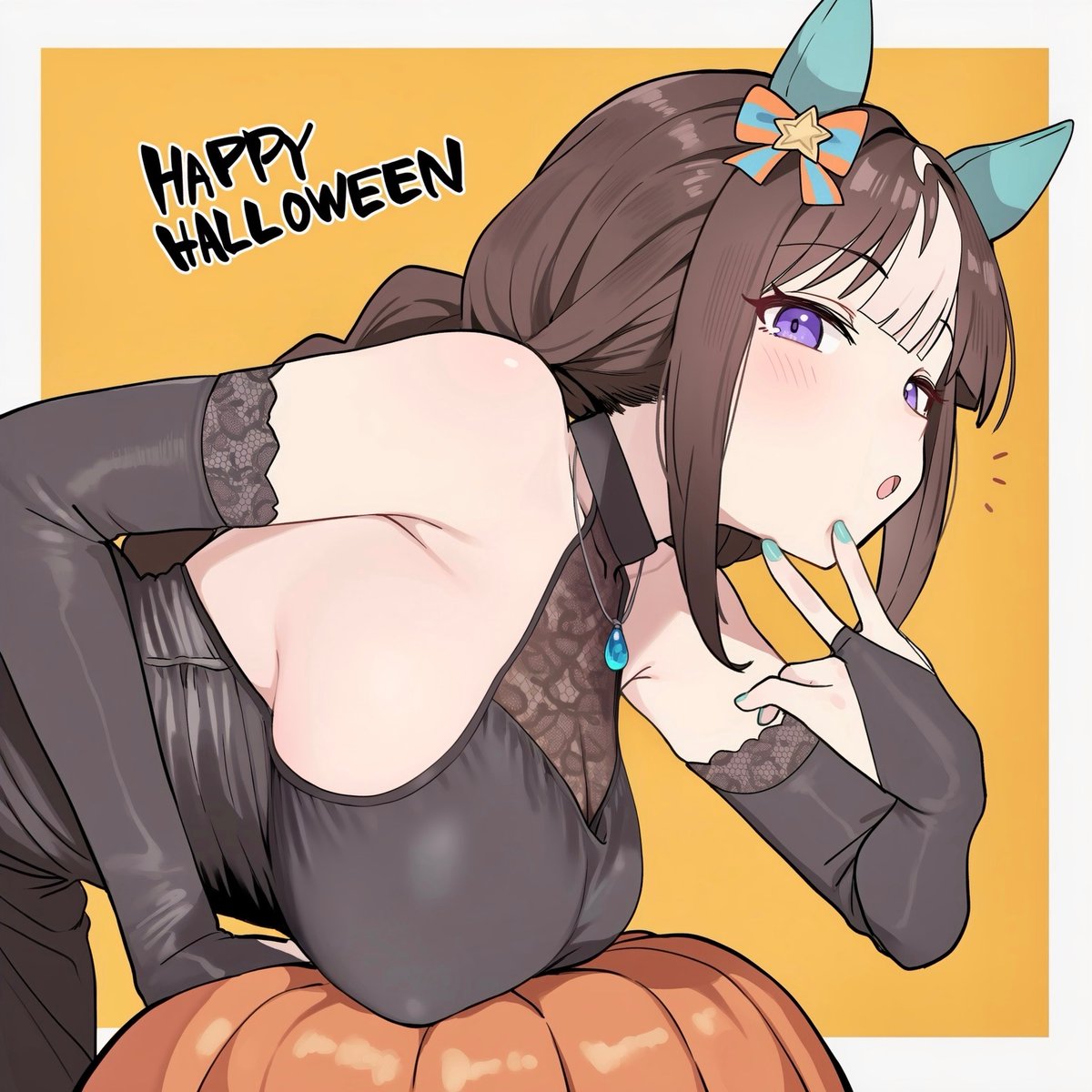 alluringAIillus's tweet image. タルマエのハッピーハロウィン🎃