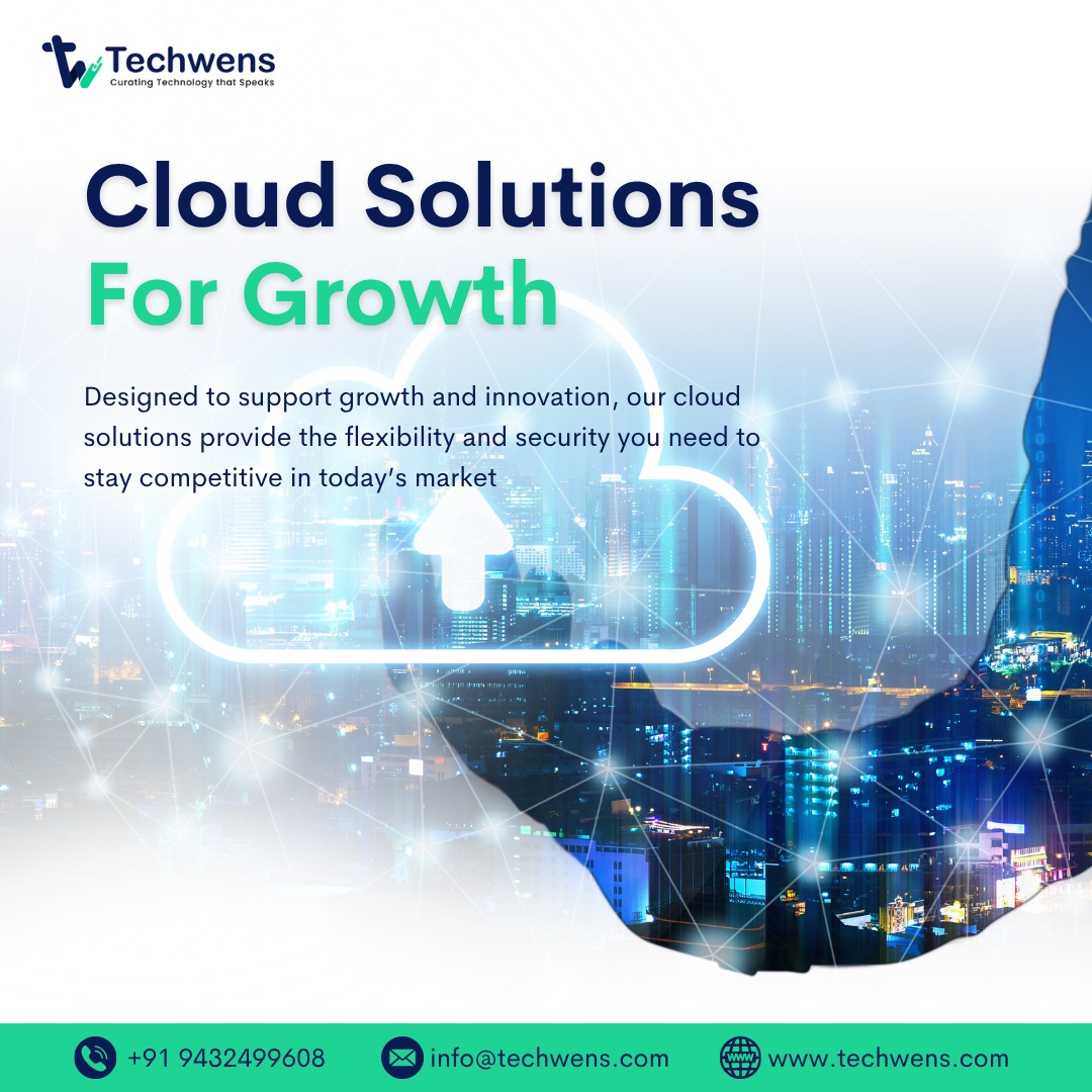 TechWens's tweet image. Empower your business with Techwens Cloud Solutions — built for growth, flexibility, and security.

In today’s fast-changing digital world, the cloud isn’t just an option - it’s the foundation of innovation and scalability.

#CloudSolutions #DigitalTransformation #Innovation