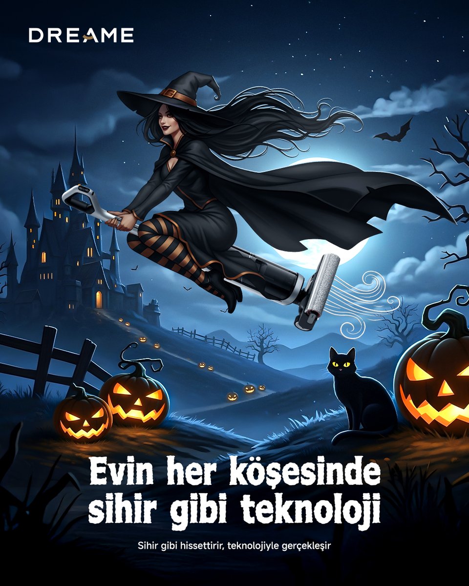 Dreame_Turkiye's tweet image. Evin her köşesinde sihir gibi teknoloji! 👻

#DreameH14Dual #DreameTech #DreameTürkiye