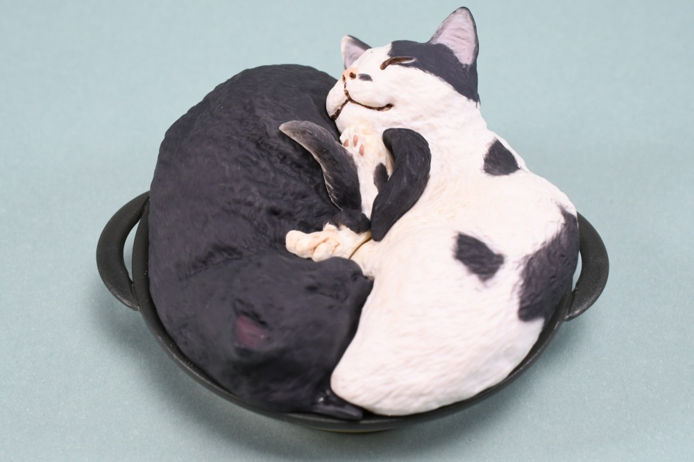 イソベサンタ アニマルサンタ ネコ 黒白 イソベサンタ アニマルサンタ ネコ 黒白 白黒さんいらっしゃい