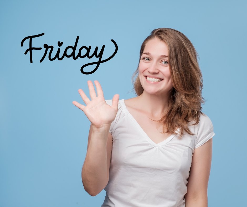 Five days are up! Saying goodbye and have a great weekend! #HappyFriday #Friday #Weekend #TGIF