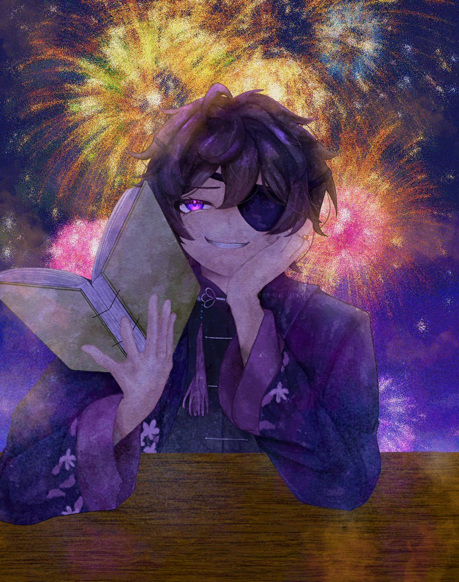 __yonya_R's tweet photo. こちらの合作に🙂さんでお邪魔しました♪
素敵な曲に素敵なイラストがたくさんなので是非是非ご覧ください🕊🍀 https://t.co/V4cVXiS7u2