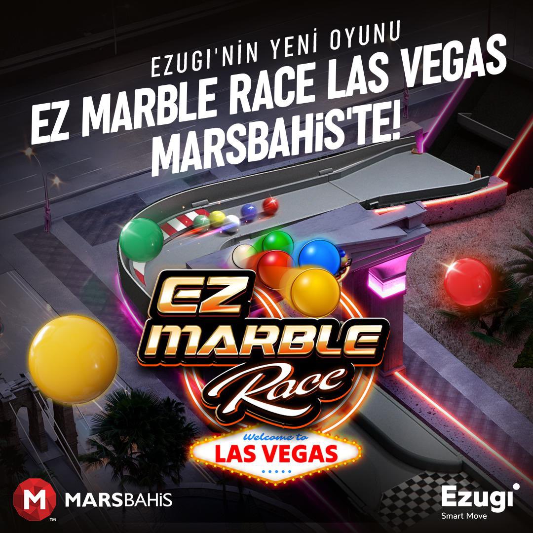 Ezugi'den Süpriz EZ MARBLE RACE LAS VEGAS MARSBAHİS'TE!

Marsbahis ile ilkleri yaşa❗

Giriş = bit.ly/4pCg8HW

#marsbahis #ezugi