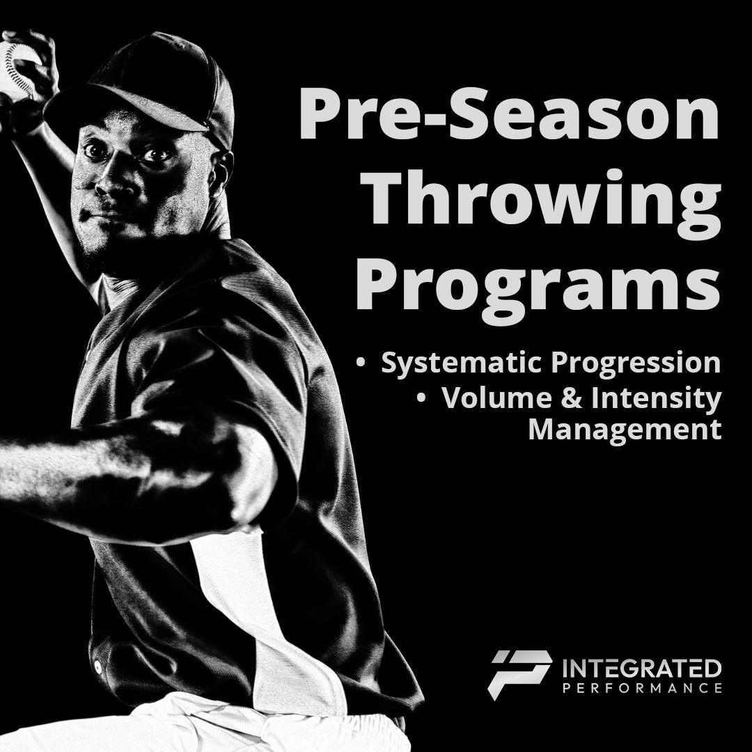 Hey baseball players and pitchers! Your success this season starts now! Get ready with our two Pre-Season Throwing Programs: Systematic Progression and Volume &amp; Intensity Management. Check them out at the link and kick off your season strong and healthy!

integratedperformanceteam.com/resources