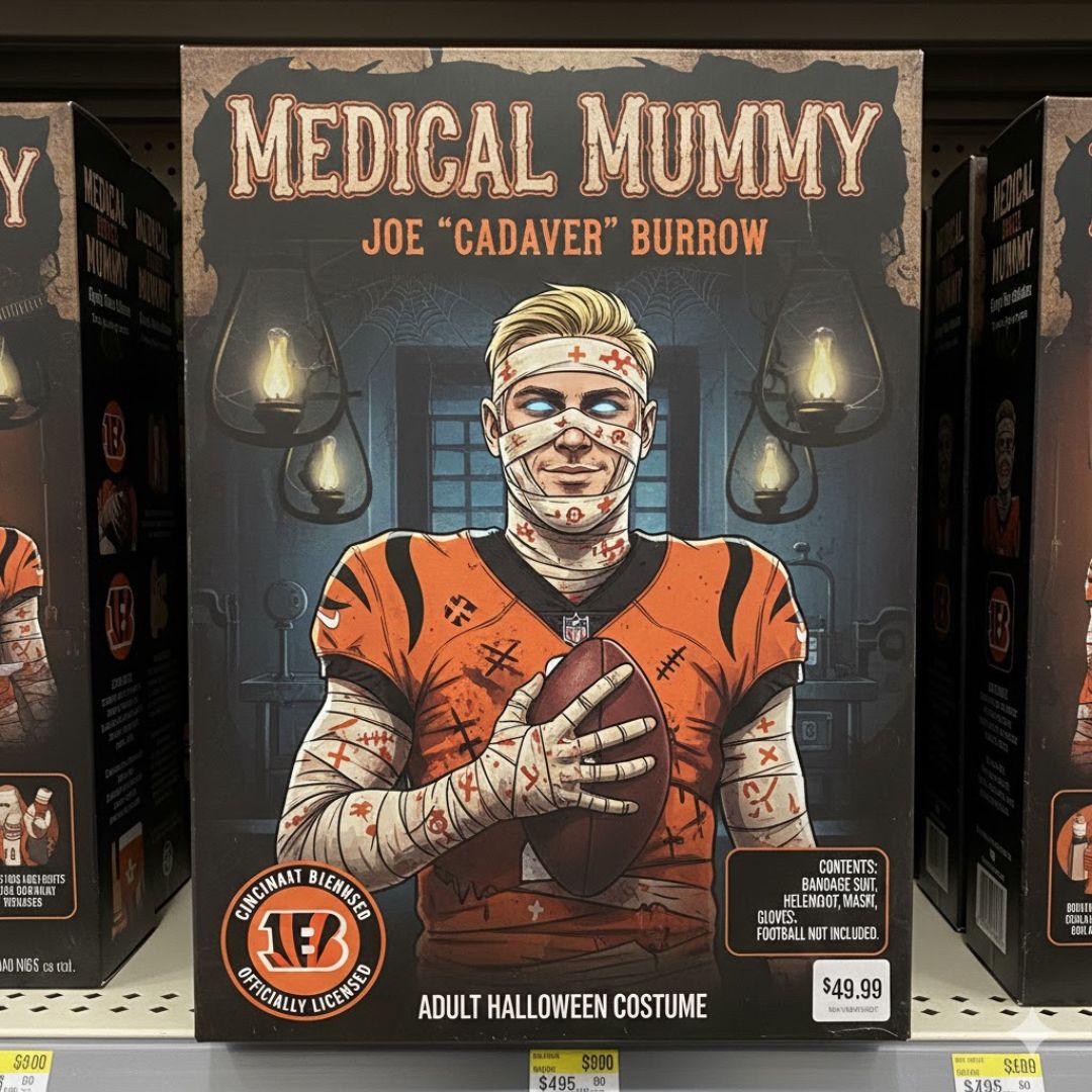 BettorGreen's tweet photo. Whether you're going out as a male flight attendant or a medical professional, we hope you have a fun and safe Halloween! 

#nfl #nflmemes #nflhalloween #halloween #nflcostumes #aicostumes https://t.co/qNO2zG7crS