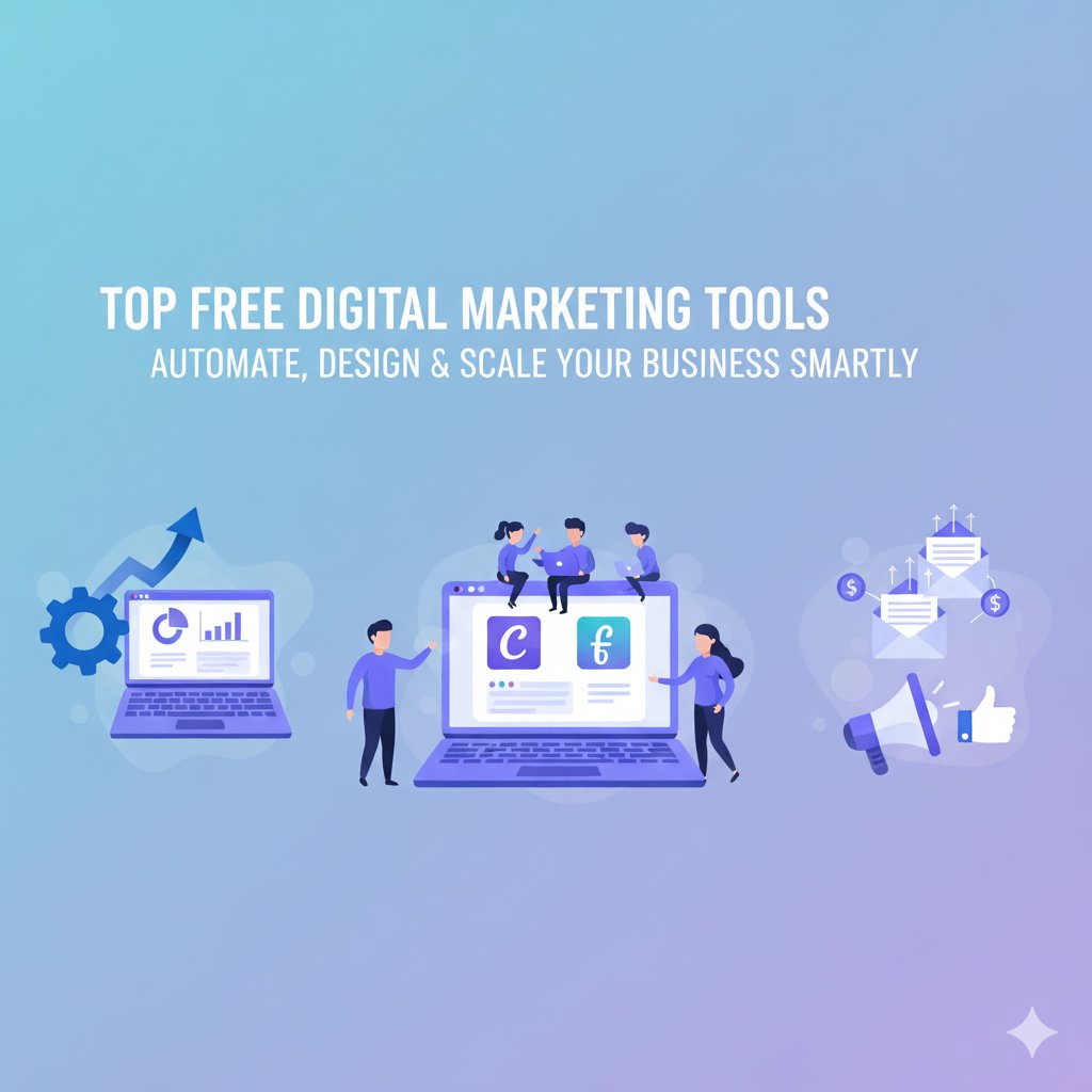 Provaantech's tweet image. Top Free Digital Marketing Tools (Part 2)!
Design : Canva, Figma
Automate : Zapier, Notion
Email : MailerLite, HubSpot
Write : Grammarly
Grow smarter in 2025  
Read Full blog:linkedin.com/pulse/top-free…
#DigitalMarketing #FreeTools