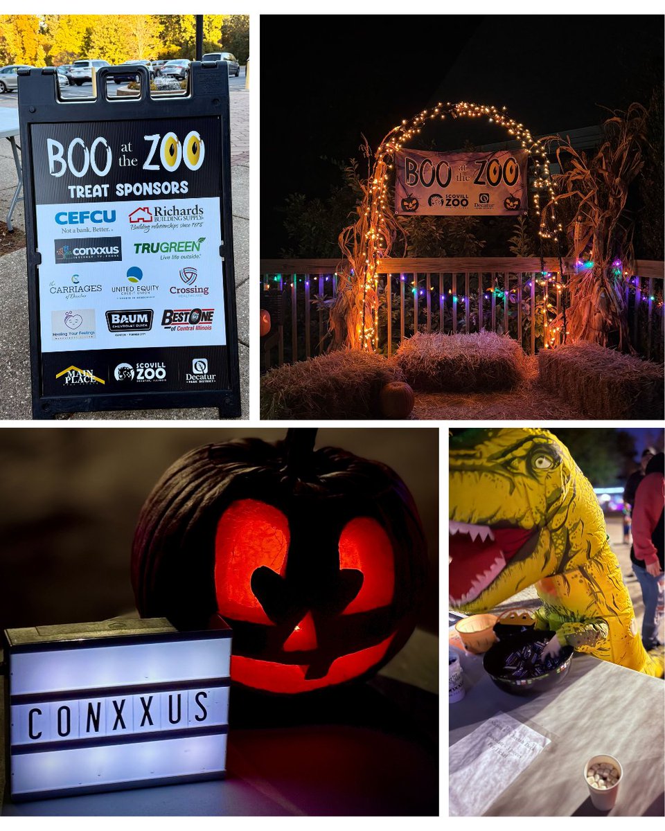 conxxus_metro's tweet image. Boo at the Zoo was nonstop fun! 🎃
Kids loved the candy, parents loved the Conxxus swag, and our team had a blast as a Treat Station Sponsor at Scovill Zoo. 👻
#BooAtTheZoo #ConxxusCommunity #DecaturIL #NothingConnectsUsLikeConxxus