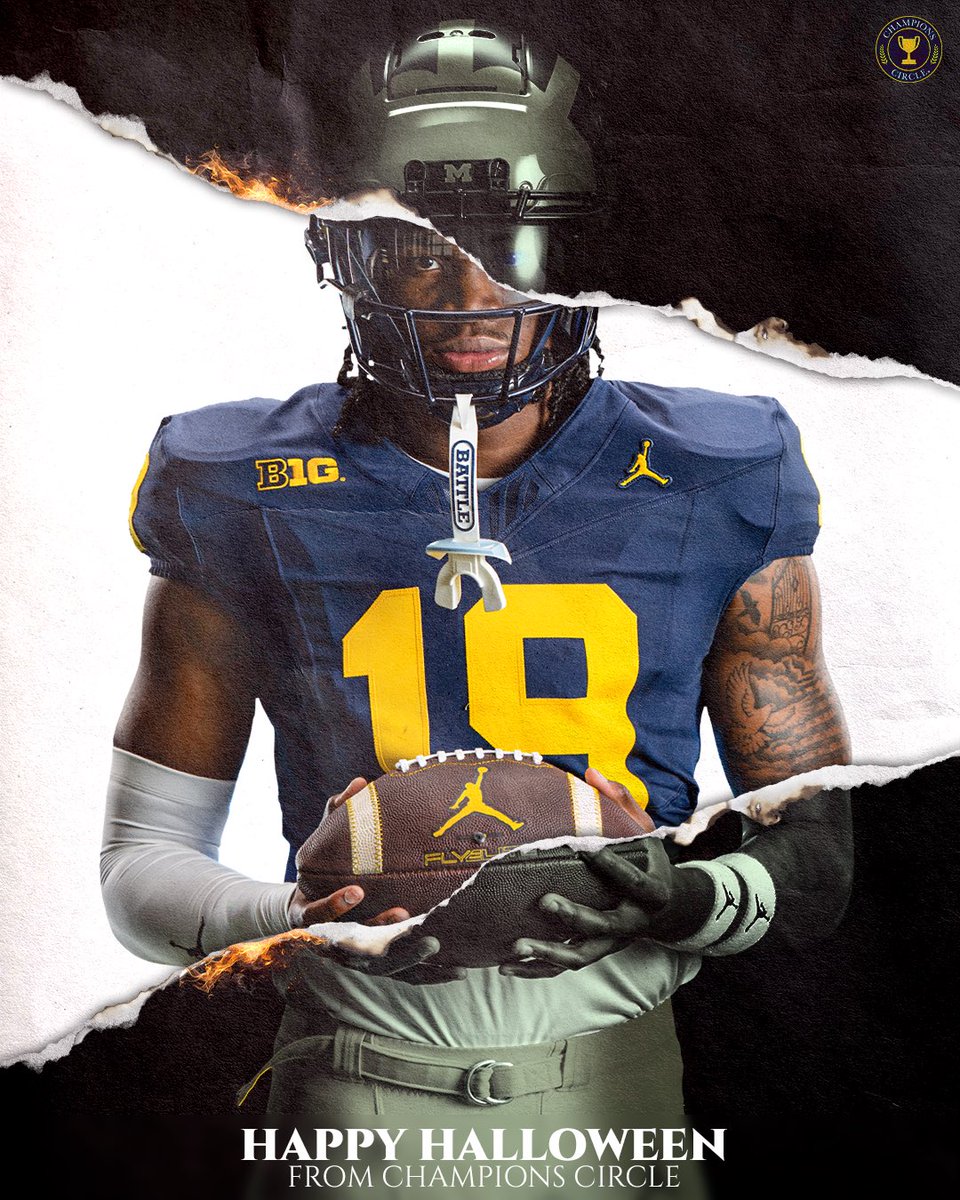 ChampCircleUofM's tweet image. Happy Halloween, Wolverines! 👻🎃